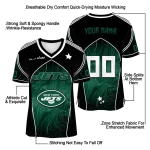 personalized new york jets halftone slant green black jersey best selling