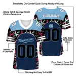 personalized north carolina tar heels brushstroke xs navy blue black jersey best selling