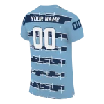 personalized north carolina tar heels layered grids light blue jersey best selling