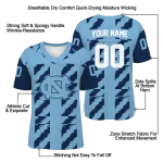 personalized north carolina tar heels stripe block light blue jersey best selling