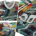 personalized north dakota state bison tribal face jersey best selling