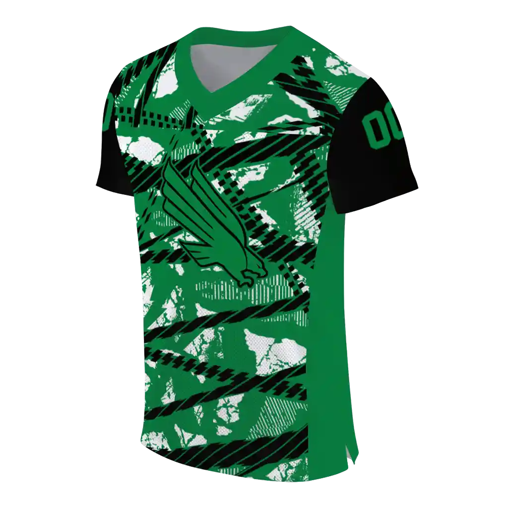personalized north texas mean green camo shatter green jersey fashion forward personalized north texas mean green camo shatter green jersey fashion forward