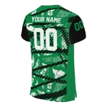 personalized north texas mean green camo shatter green jersey best selling