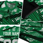personalized north texas mean green camo shatter green jersey best selling