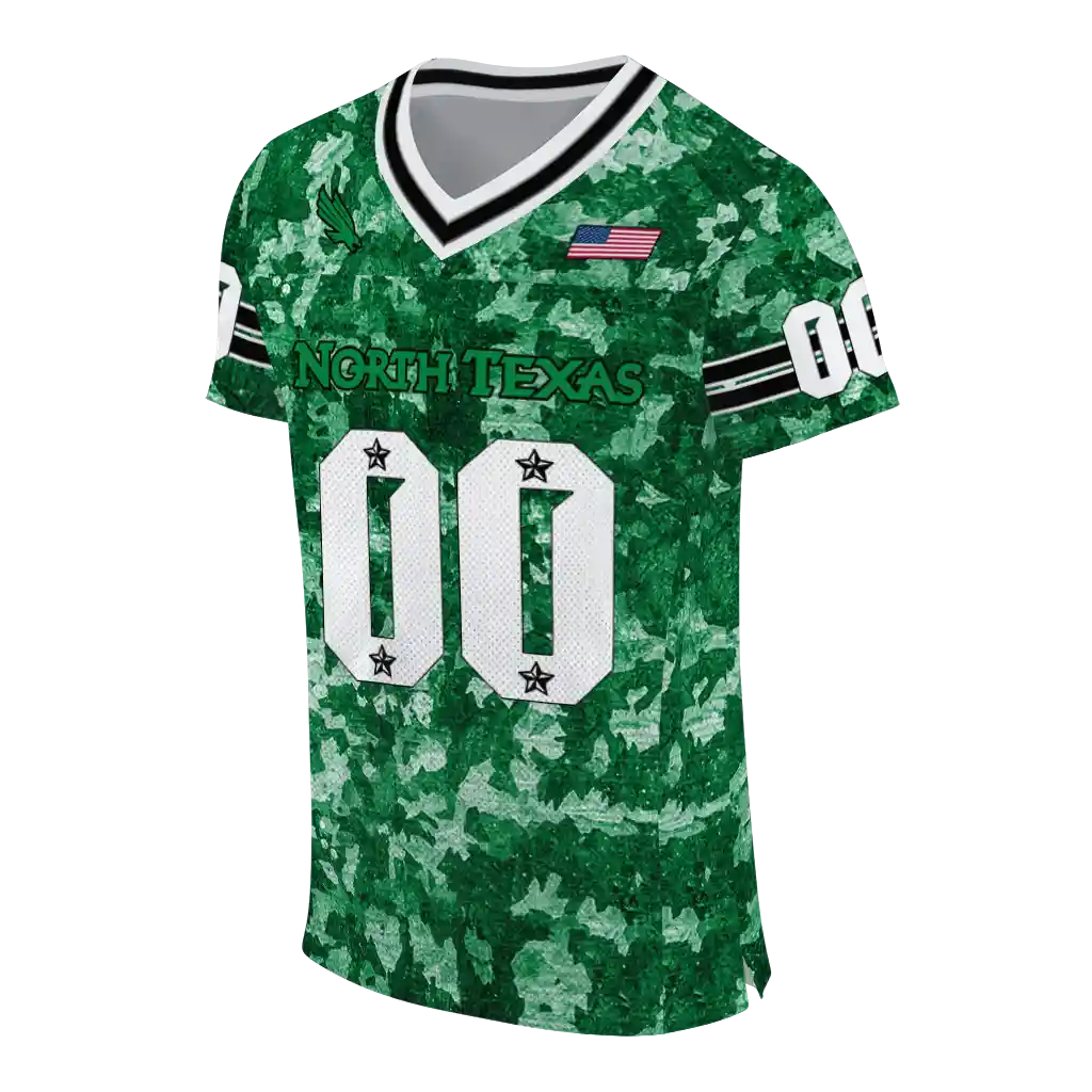 personalized north texas mean green camouflage abstract green jersey fashion forward personalized north texas mean green camouflage abstract green jersey fashion forward