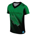 personalized north texas mean green halftone flow green black jersey best selling