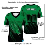 personalized north texas mean green halftone flow green black jersey best selling