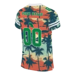 personalized north texas mean green horizon palm sunset jersey best selling