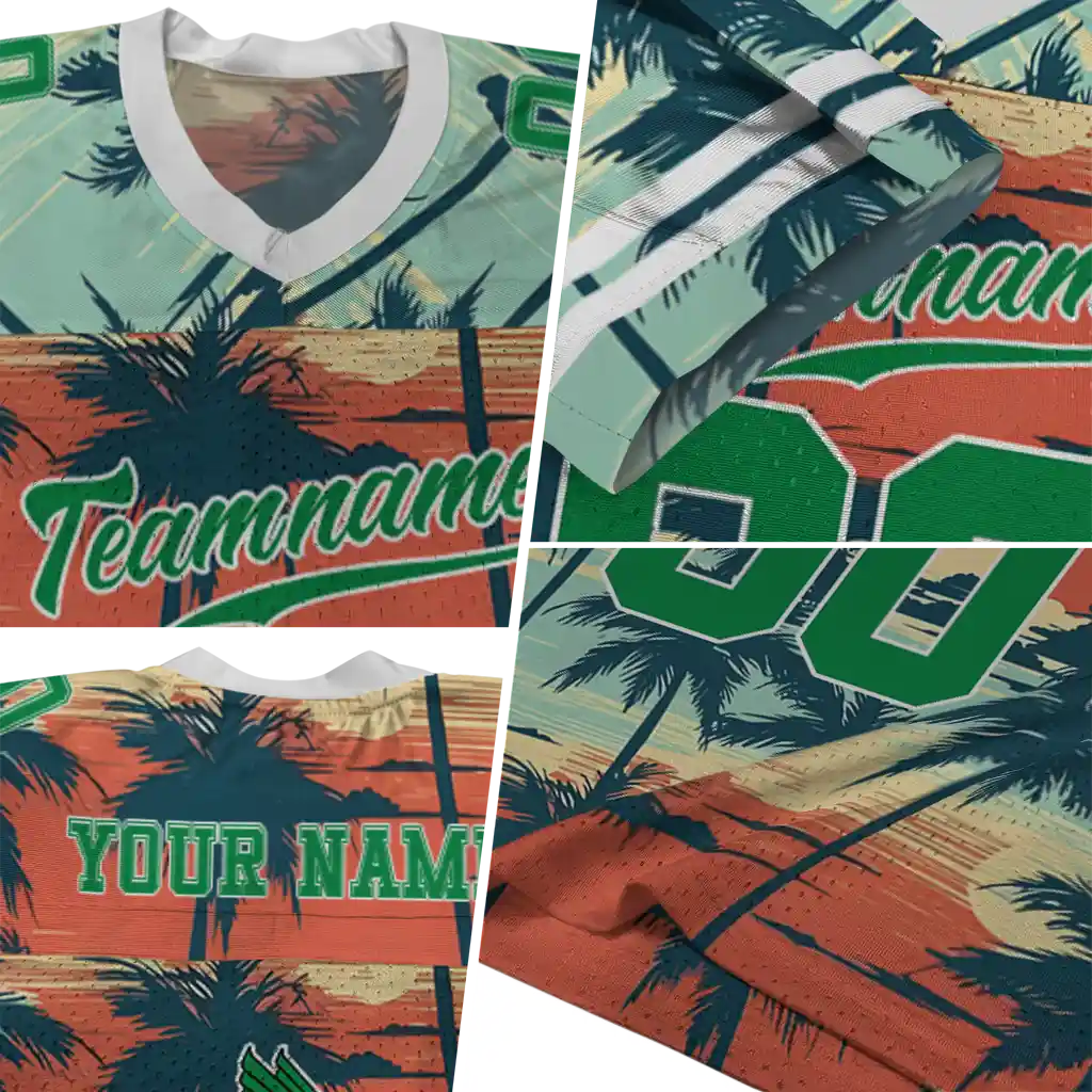 personalized north texas mean green horizon palm sunset jersey new arrival personalized north texas mean green horizon palm sunset jersey new arrival