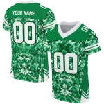 personalized north texas mean green mirrored pattern green jersey best selling