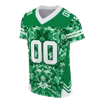 personalized north texas mean green mirrored pattern green jersey best selling