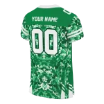 personalized north texas mean green mirrored pattern green jersey best selling