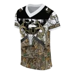 personalized northern illinois huskies antler skull camouflage hunting jersey best selling