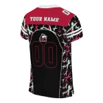personalized northern illinois huskies brushstroke xs silver black jersey best selling