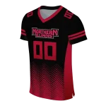 personalized northern illinois huskies halftone sweep silver black jersey best selling