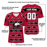 personalized northern illinois huskies layered grids red jersey best selling