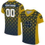 personalized notre dame fighting irish stacked rectangle navy jersey best selling