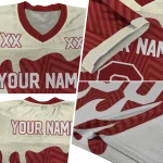 personalized oklahoma sooners dripping flames crimson white jersey best selling