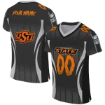 personalized oklahoma state cowboys dynamic dots black jersey best selling