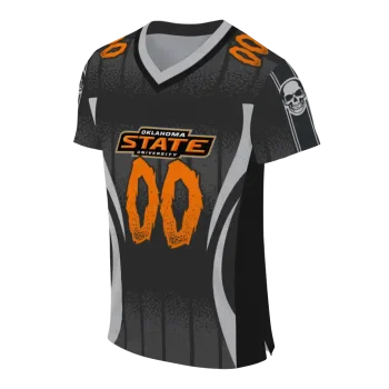 personalized oklahoma state cowboys dynamic dots black jersey fashion forward