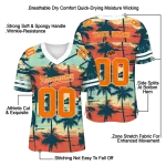personalized oklahoma state cowboys horizon palm sunset jersey best selling