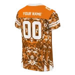 personalized oklahoma state cowboys mirrored pattern orange jersey best selling