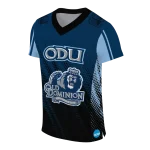 personalized old dominion monarchs halftone flow blue black jersey best selling
