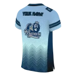 personalized old dominion monarchs halftone sweep light blue black jersey best selling