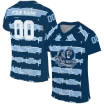 personalized old dominion monarchs layered grids blue jersey best selling