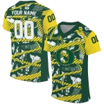 personalized oregon ducks camo shatter green jersey best selling