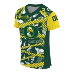 personalized oregon ducks camo shatter green jersey best selling
