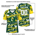 personalized oregon ducks camo shatter green jersey best selling