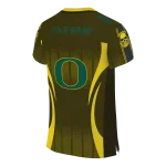 personalized oregon ducks dynamic dots yellow jersey best selling