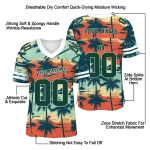 personalized oregon ducks horizon palm sunset jersey best selling