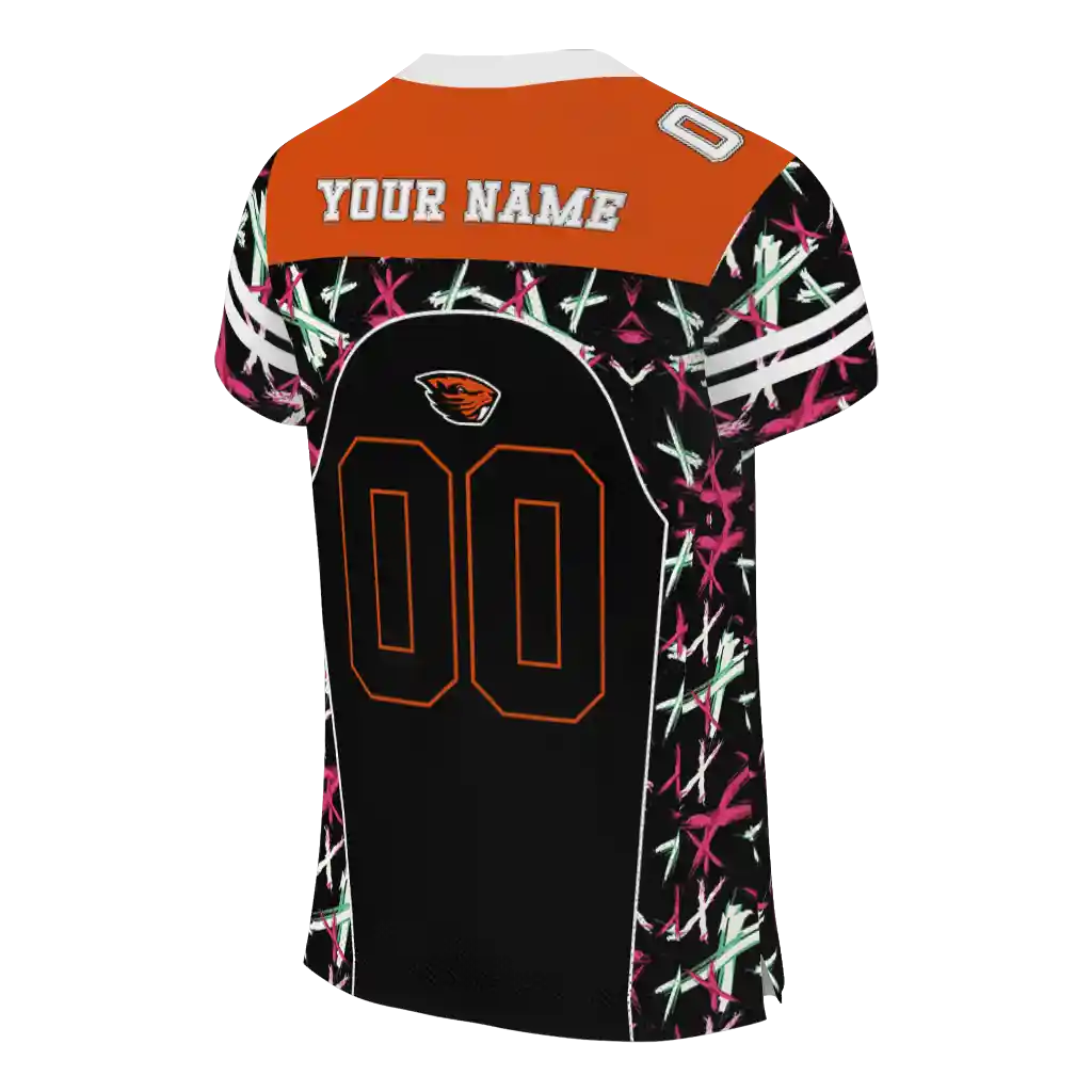 personalized oregon state beavers brushstroke xs black jersey high quality personalized oregon state beavers brushstroke xs black jersey high quality