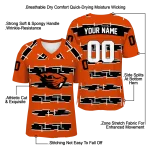 personalized oregon state beavers layered grids orange jersey best selling