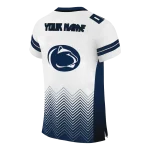 personalized penn state nittany lions halftone sweep white black jersey best selling