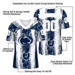 personalized penn state nittany lions rugged stripes blue jersey best selling