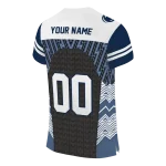 personalized penn state nittany lions tire arrows blue black white jersey best selling