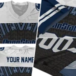 personalized penn state nittany lions tire arrows blue black white jersey best selling