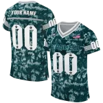 personalized philadelphia eagles camouflage abstract green jersey best selling