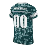 personalized philadelphia eagles camouflage abstract green jersey best selling