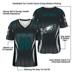 personalized philadelphia eagles dynamic dots silver jersey best selling