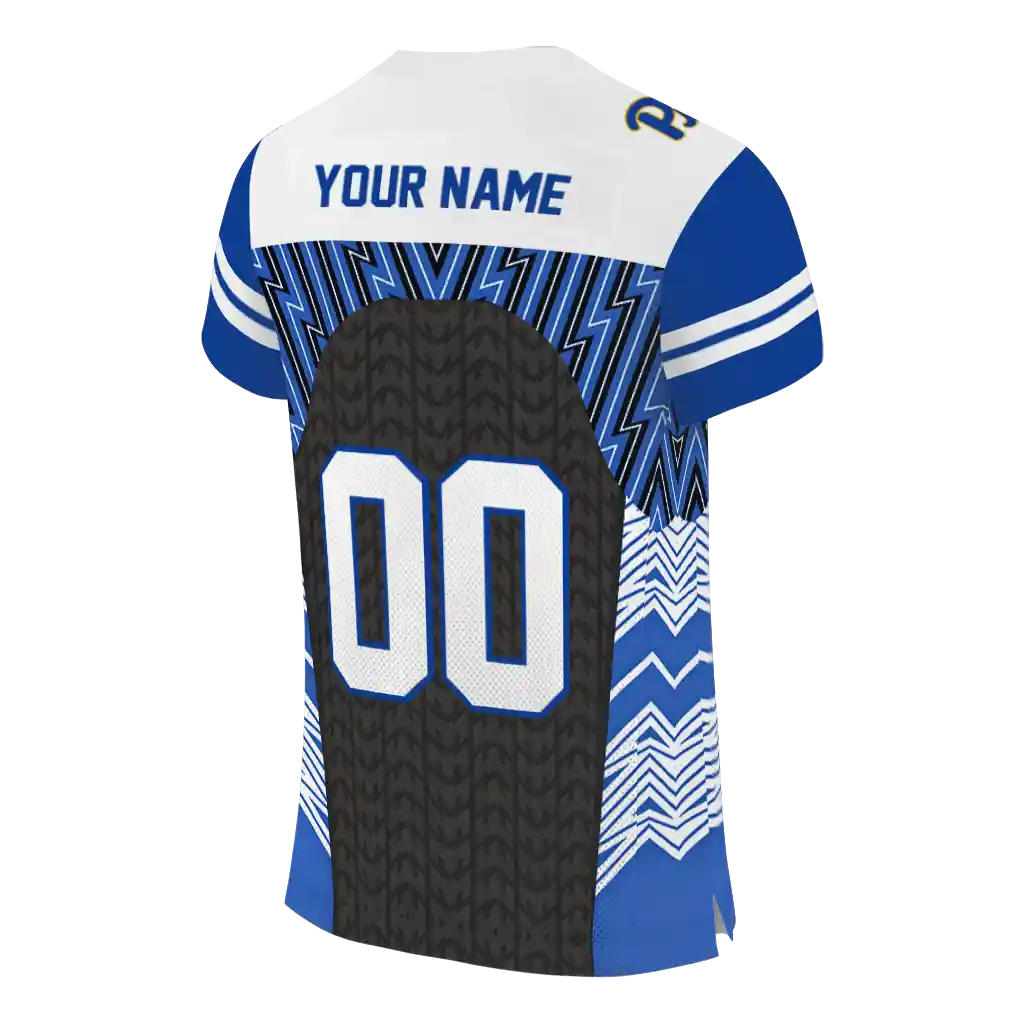 personalized pittsburgh panthers tire arrows royal blue black white jersey high quality personalized pittsburgh panthers tire arrows royal blue black white jersey high quality