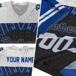 personalized pittsburgh panthers tire arrows royal blue black white jersey best selling