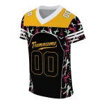 personalized pittsburgh steelers brushstroke xs black jersey best selling