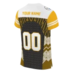 personalized pittsburgh steelers tire arrows gold black white jersey best selling