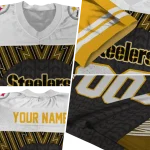 personalized pittsburgh steelers tire arrows gold black white jersey best selling