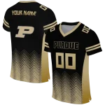 personalized purdue boilermakers halftone sweep black jersey best selling