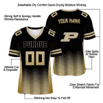 personalized purdue boilermakers halftone sweep black jersey best selling